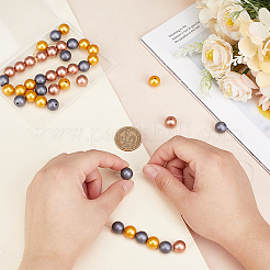 45шт 3 цвета силиконовые бусины SIL-PH0001-23