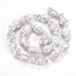 Природные Кеши жемчуг пряди PEAR-S018-01A