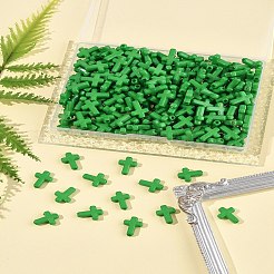 200 шт. Непрозрачные акриловые бусины&nbsp;SACR-FS0001-39J