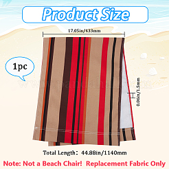 Полосатый стул ткань холст AJEW-WH20006-46D-08