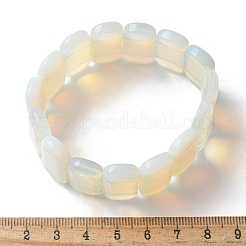 Pulseras elásticas de cuentas hechas a mano con lampwork para hombres y mujeres&nbsp;BJEW-G738-01C-09