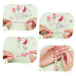 DIY Perlen-Schlüsselanhänger-Set&nbsp;DIY-PH0017-36