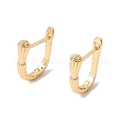 Orecchini a cerchio in ottone per le donne&nbsp;KK-CBACA55-05G