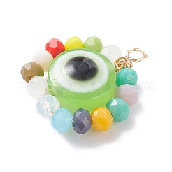 Подвески из стекла и смолы PALLOY-JF01316