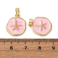 Латунь эмаль подвески&nbsp;KK-F911-01B-G04