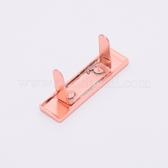 Застежки замка мешка сплава цинка&nbsp;LS-DIY-TAC0015-01RG