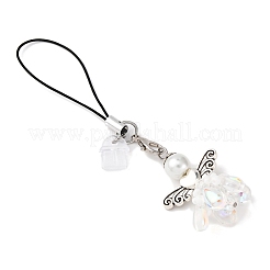 Ангел стеклянные бусины мобильные ремни&nbsp;HJEW-MZ00287-01