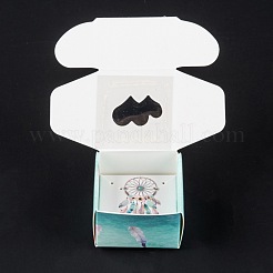 Confezione regalo di carta kraft creativa pieghevole rettangolare&nbsp;CON-B002-07A-02