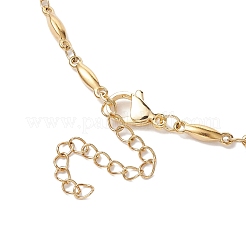 Ожерелья из звеньевой цепи из нержавеющей стали 304&nbsp;NJEW-JN04927-01