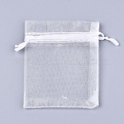 Organza-Geschenktüten mit Kordelzug&nbsp;OP-R016-15x20cm-04