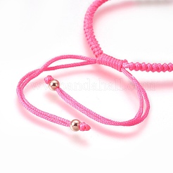 Fabrication de bracelets de perles tressées en nylon&nbsp;BJEW-F360-FRG11