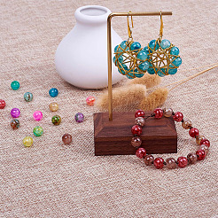 Окрашенные бусины из стекла&nbsp;GLAA-TA0001-03