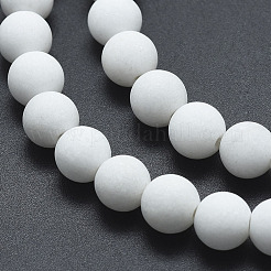 Chapelets de perles en jade Mashan naturel&nbsp;X-G-K245-01J-8mm