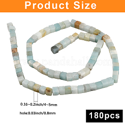 2 нити натуральных цветочных бусин амазонита нити&nbsp;G-PA0001-80