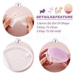 4шт 4 стиль держатели для мобильных телефонов своими руками силиконовая форма&nbsp;DIY-MP0001-12