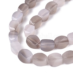 Chapelets de perles d'agate naturelle&nbsp;G-Q604-02A-11
