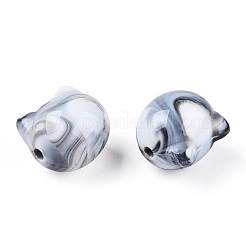 Непрозрачные акриловые бусины SACR-N018-02B