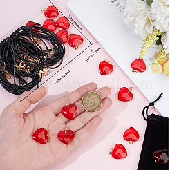 DIY-Sets zum Basteln von Halsketten mit Anhänger zum Valentinstag&nbsp;DIY-BBC0002-15A