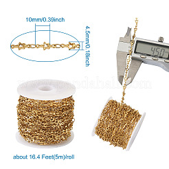 Цепи из нержавеющей стали 304 с вакуумным покрытием pvd CHS-TA0001-17