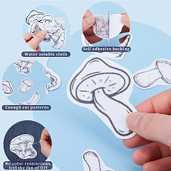 Эскиз водорастворимого средства для вышивания ПВА DIY-WH0514-016