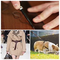 PU кожаный шнур DIY-GF0003-52E