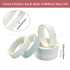 1 коробка бумажных декоративных клейких лент&nbsp;DIY-SP0005-56C