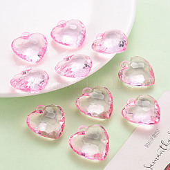 Прозрачные акриловые подвески TACR-T024-03B-903