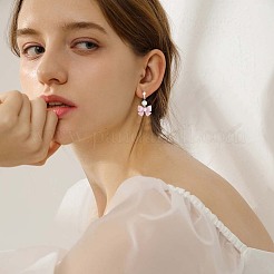 20шт 2 цвета латунные клипсы для серег KK-BBC0019-61