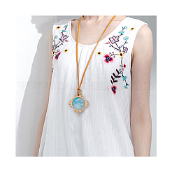 Неокрашенного дерева подвески WOOD-I004-36