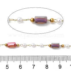 Цепи из нержавеющей стали 304 ручной работы с бусинами CHS-L031-09G