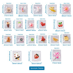 Подвески из смолы&nbsp;RESI-TA0001-16