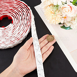 1 рулон самоклеящейся гибкой плинтусной отделки из ПВХ FIND-CP0002-10C