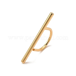 Латунные перстни для женщин RJEW-Z097-02G