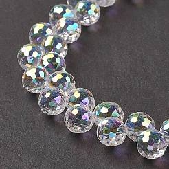 Прозрачные стеклянные бусины&nbsp;GLAA-G096-01D