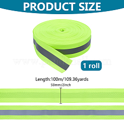 100 m reflektierendes Polyesterband&nbsp;OCOR-WA0001-01