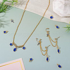 21шт 7 стиля латунные эмалевые подвески&nbsp;KK-TA0003-19C