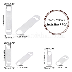 21 шт. 3 шт. открывалки для пивных бутылок из нержавеющей стали AJEW-UN0001-22