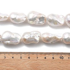 Натуральные нити нуклеированных грушевидных бусин PEAR-B004-15N-05A-01