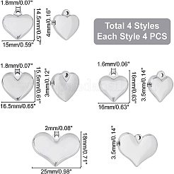 16 шт. 4 подвески из нержавеющей стали 304&nbsp;STAS-UN0024-69