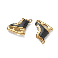 304 Edelstahl-Emaille-Anhänger&nbsp;STAS-K330-21B-G