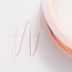 銅製ワイヤー  ニッケルフリー  生（メッキなし）  砂茶色  32ゲージ  0.2mm  約35m /ロール&nbsp;CW0.2mm014