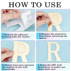 Акриловые настенные наклейки&nbsp;DIY-WH20013-59A