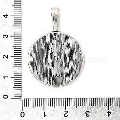 Сеттинги для кулона ( кабошона ) тибетского стиля X-TIBEP-20474-AS-LF