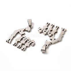 Не тускнеющие подвески из нержавеющей стали на день матери/день учителя 201 STAS-K251-022P