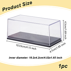 Transparente Acrylspielzeug-Actionfiguren-Displayboxen&nbsp;ODIS-WH0030-73