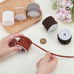 6 рулон шнура из искусственной замши 6 цветов&nbsp;LW-PH0002-37