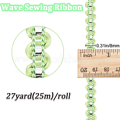25 м кружевных лент из металлизированной пряжи OCOR-GF0003-09D