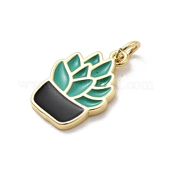 Латунь эмаль подвески&nbsp;KK-P338-39G-03