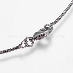 Colliers de chaîne en laiton de placage de rack écologiques&nbsp;MAK-G002-05B-A-FF