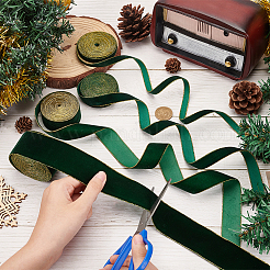 12м 4 стиля полиэстеровая односторонняя бархатная лента&nbsp;OCOR-BC0005-56A